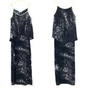 Jonathan Simkhai Silk Printed‎ Maxi Dress